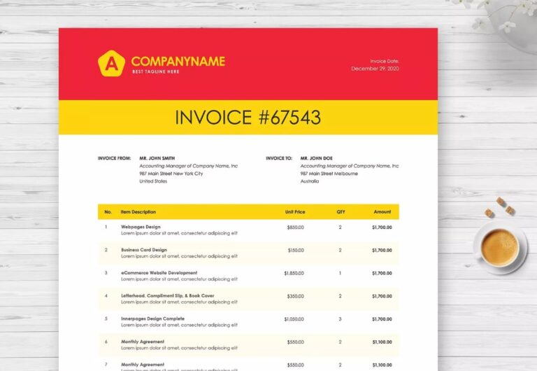 online invoices