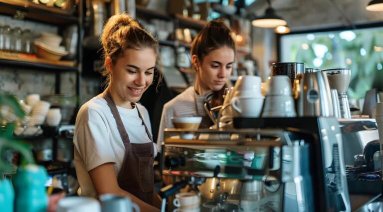 coffee retail store